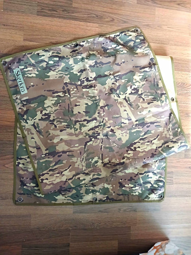 Skerkro camo tarp groundsheet - skerkro, tarp/groundsheet