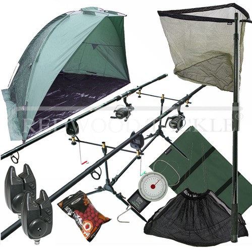Full carp fishing - rod, up